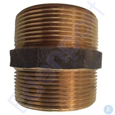 "DR" Brass Hexagon Nipples