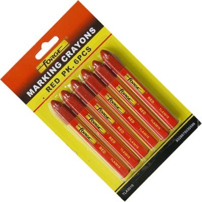 Lumber Crayons Red 6pk