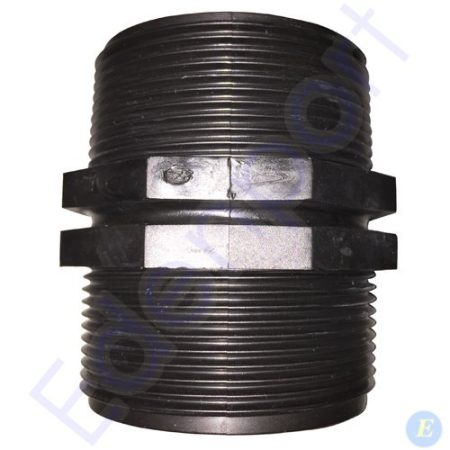 Poly Hex Nipples - Threaded