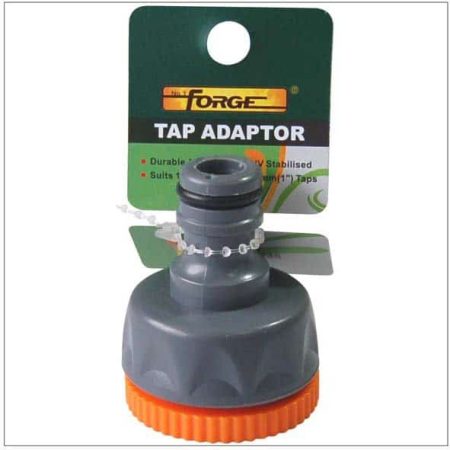 Forge tap adaptor with grey and orange fitting