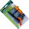Garden hose fitting set with connectors and tap adaptor