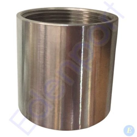 Stainless steel threaded pipe coupling