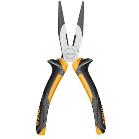 Black and yellow combination pliers