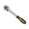 INGCO ratchet wrench with black and yellow handle