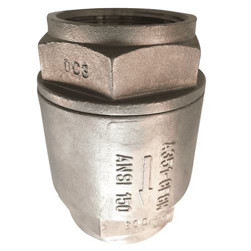 Stainless steel threaded pipe fitting valve
