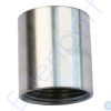 Stainless steel threaded pipe coupling