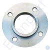 Metal flange with four bolt holes