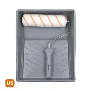 Paint tray with roller and liner