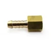 Brass hose barb fitting with female thread