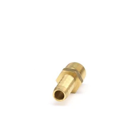 Brass hose barb fitting with male thread