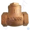 Brass check valve marked 200 WOG