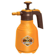 Orange 2L INGCO handheld pump sprayer