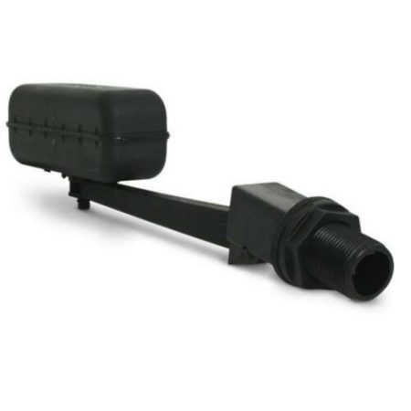 Black plastic water tank float valve