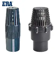 Two plastic roof vent cowls side by side