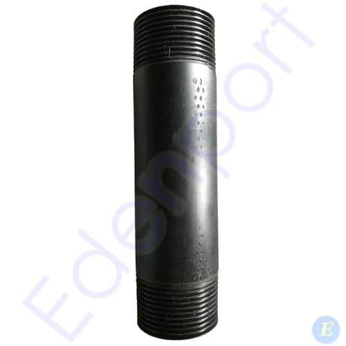 poly risers bsp black m/m 15mm